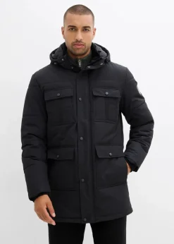 Funktions-Stepp-Parka mit praktischen Taschen, wasserabweisend Herren Große Größen|Jacken & Mäntel