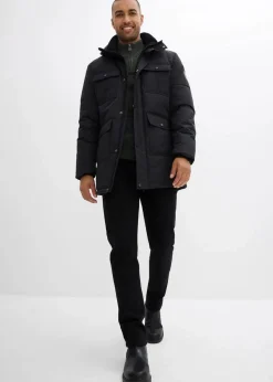 Funktions-Stepp-Parka mit praktischen Taschen, wasserabweisend Herren Große Größen|Jacken & Mäntel