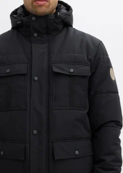 Funktions-Stepp-Parka mit praktischen Taschen, wasserabweisend Herren Große Größen|Jacken & Mäntel