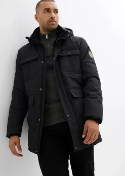 Funktions-Stepp-Parka mit praktischen Taschen, wasserabweisend Herren Große Größen|Jacken & Mäntel