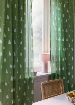 bonprix Gardinen|Weihnachtsdeko & -Textilien·Gardinen|Gardine aus Bio Baumwolle (1er Pack)