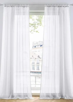 bonprix Gardinen|Gardine aus leichtem Voile (1er Pack)