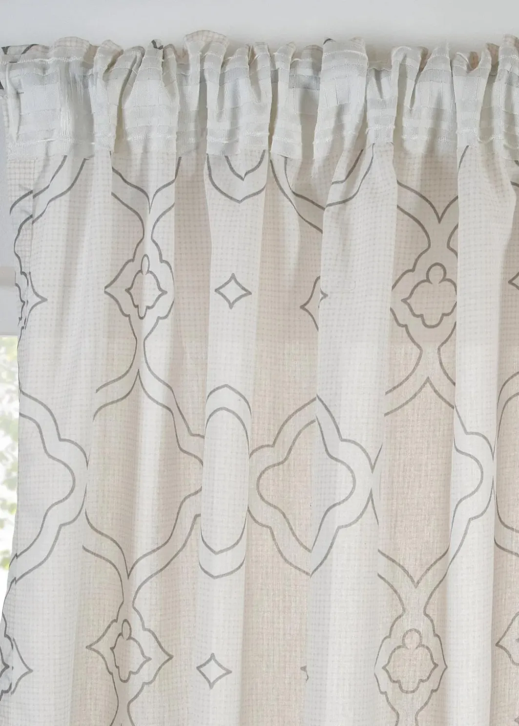 bonprix Gardinen|Gardine aus recyceltem Polyester (1er Pack)