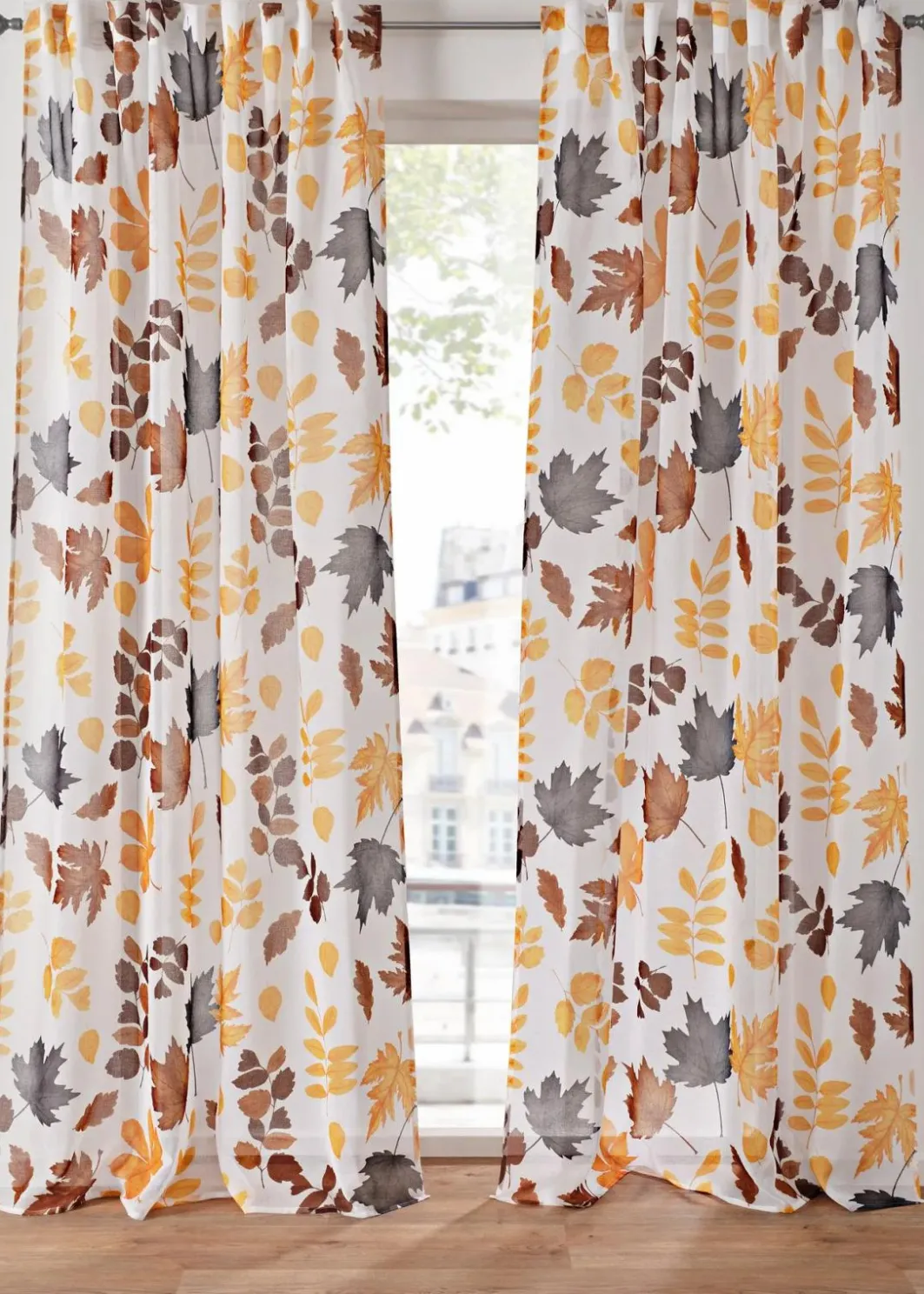 bonprix Gardinen|Gardine mit recyceltem Polyester (1er Pack)