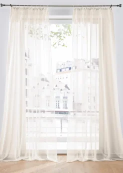 Sale Gardinen aus leichtem Voile (2er Pack) Gardinen