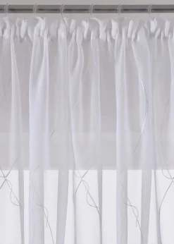 Sale Gardinen Store mit Stickerei mit recyceltem Polyester Gardinen Stores