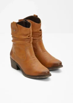 Damen Rieker Schuhe & Accessoires In Spezialgrößen·Schuhe In Übergröße|Stiefeletten|Gefütterte Komfort-Cowboy-Boots