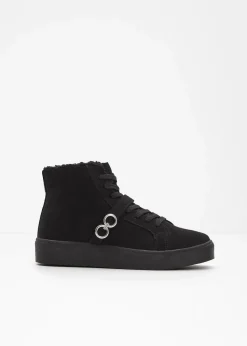 Damen bonprix Gefütterte Winterschuhe|Boots|Gefütterte Schnürboots