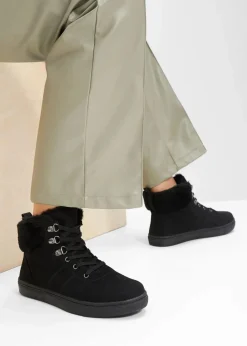 Discount Gefütterte Schnürboots Damen Boots