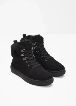 Discount Gefütterte Schnürboots Damen Boots