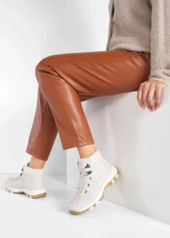 Damen bonprix Gefütterte Winterschuhe|Boots|Gefütterte Schnürboots
