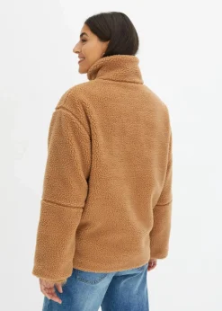Online Gefütterte Teddy-Fleece Jacke Damen Nachhaltigere Materialien|Jacken & Mäntel
