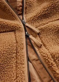 Online Gefütterte Teddy-Fleece Jacke Damen Nachhaltigere Materialien|Jacken & Mäntel