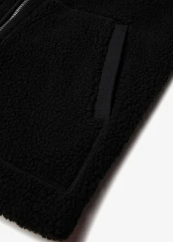 Damen bonprix Nachhaltigere Materialien|Jacken & Mäntel|Gefütterte Teddy-Fleece Jacke