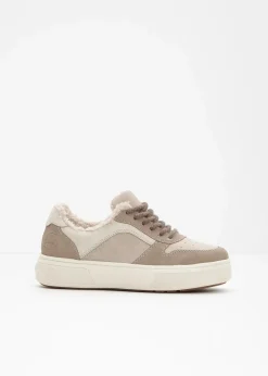 Damen Rieker High Heels|Komfortschuhe|Gefütterter Komfort-Plateau-Sneaker