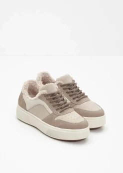 Damen Rieker High Heels|Komfortschuhe|Gefütterter Komfort-Plateau-Sneaker