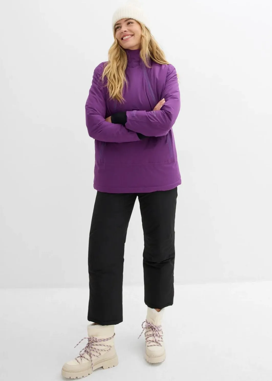 Damen bonprix Jacken & Mäntel|Sportbekleidung|Gefütterter Windbreaker