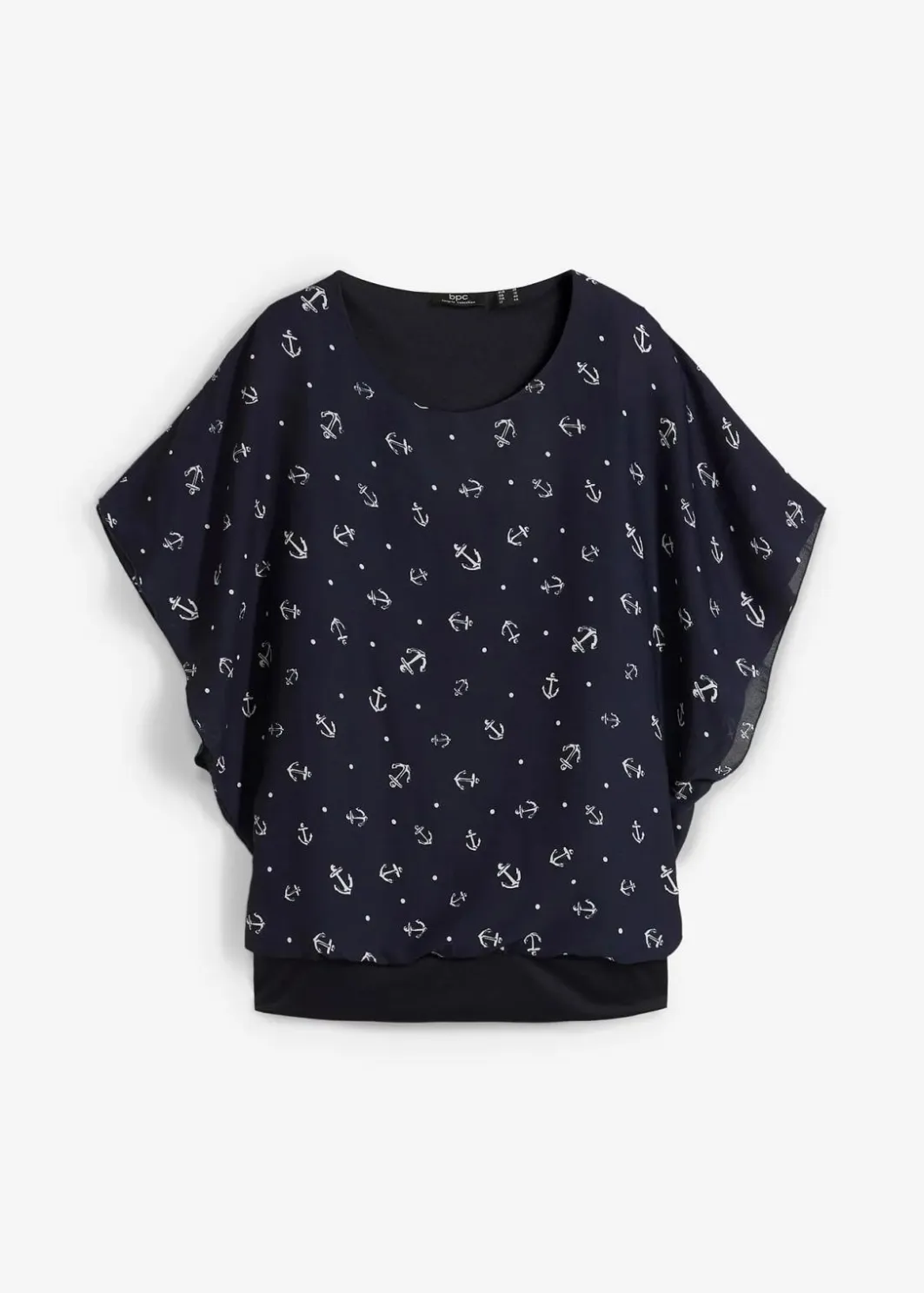 Damen bonprix Bekleidung·Jacken & Mäntel|Blusen & Tuniken|Georgette - Blusenshirt
