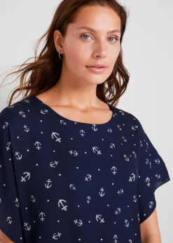 Damen bonprix Bekleidung·Jacken & Mäntel|Blusen & Tuniken|Georgette - Blusenshirt
