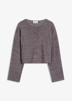 Hot Gerippte Feinstrickjacke Damen Bekleidung·Umstandsmode|Strickmode
