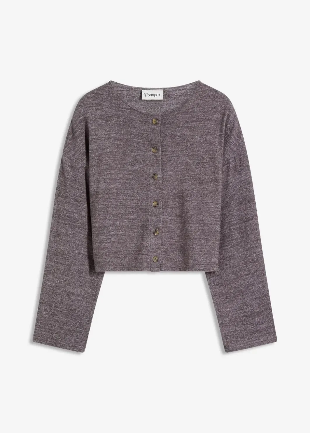 Hot Gerippte Feinstrickjacke Damen Bekleidung·Umstandsmode|Strickmode