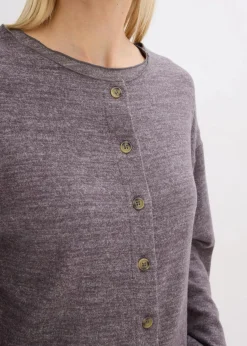 Hot Gerippte Feinstrickjacke Damen Bekleidung·Umstandsmode|Strickmode
