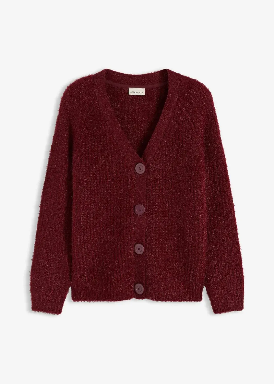 Damen bonprix Bekleidung·Umstandsmode|Pullover & Strickjacken|Gerippte Grobstrickjacke