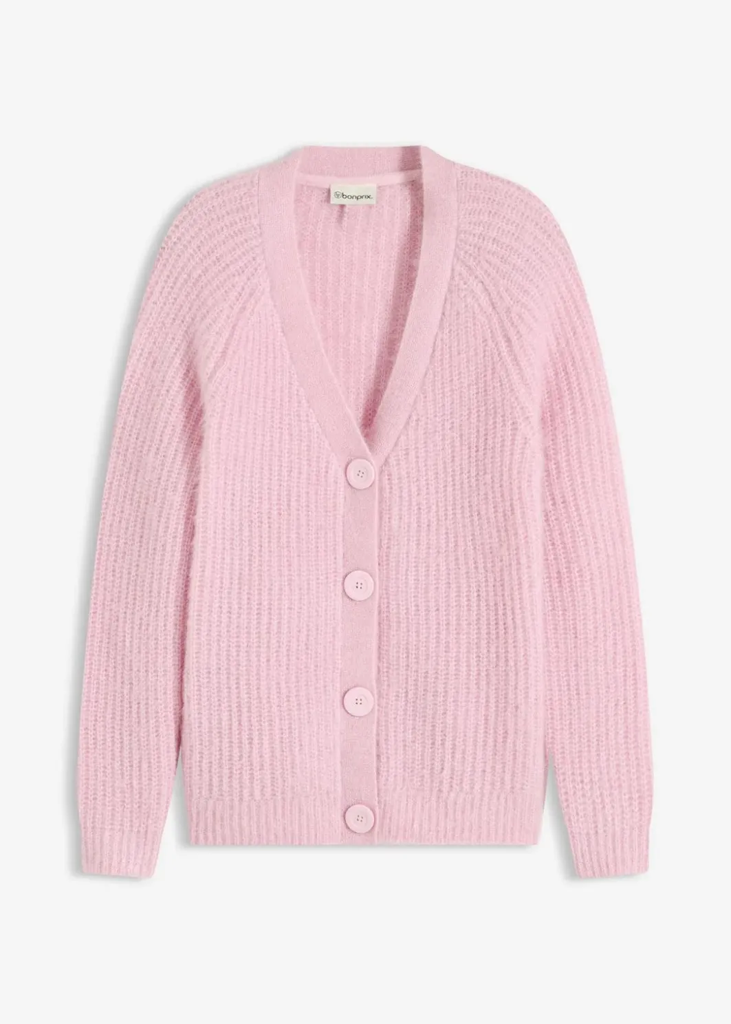 Damen bonprix Bekleidung·Umstandsmode|Pullover & Strickjacken|Gerippte Grobstrickjacke