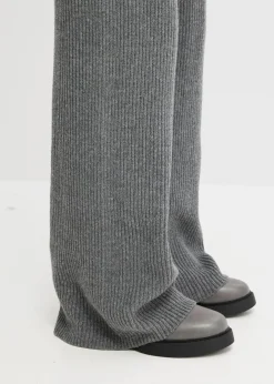 Online Gerippte Palazzo-Hose Damen Bekleidung·Kleider|Hosen