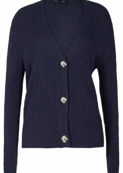 Discount Gerippte Strickjacke Damen Bekleidung·Jeans|Pullover & Strickjacken