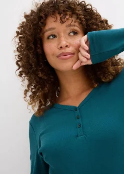 New Gerippter Body mit reiner Bio-Baumwolle Damen Basics|Shirts & Tops