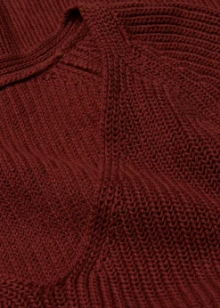 Damen bonprix Bekleidung·Umstandsmode|Strickmode|Gerippter Pullover aus reiner Baumwolle