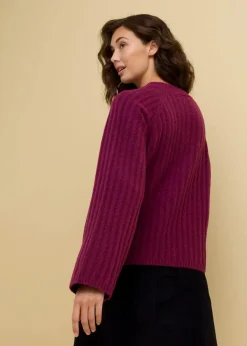Hot Gerippter Pullover, verkürzt Damen Bekleidung·Umstandsmode|Bekleidung·Jeans