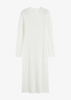 Hot Geripptes Strickkleid Damen Bekleidung·Umstandsmode|Bekleidung·Pullover & Strickjacken