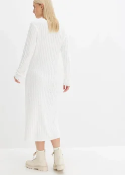 Hot Geripptes Strickkleid Damen Bekleidung·Umstandsmode|Bekleidung·Pullover & Strickjacken