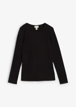 Online Geripptes Thermoshirt Damen Shirts & Tops|Sportbekleidung