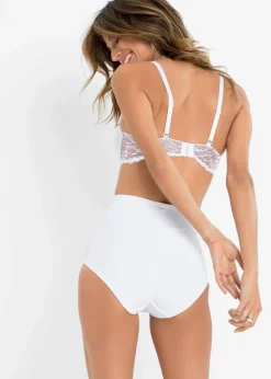 Damen bonprix Höschen|Dessous|Geschmückte Shape Panty mit mittlerer Formkraft