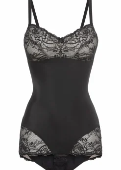 Damen bonprix Wäsche·Bodies|Wäsche·Dessous|Geschmückter Medium Shape Body