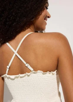 Outlet Gesmokter Tankini (2-tlg.Set) Damen Bademode·Tankinis|Tankinis