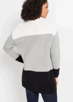 Best Gestreifter Long-Pullover Damen Bekleidung·Umstandsmode|Bekleidung·Jeans