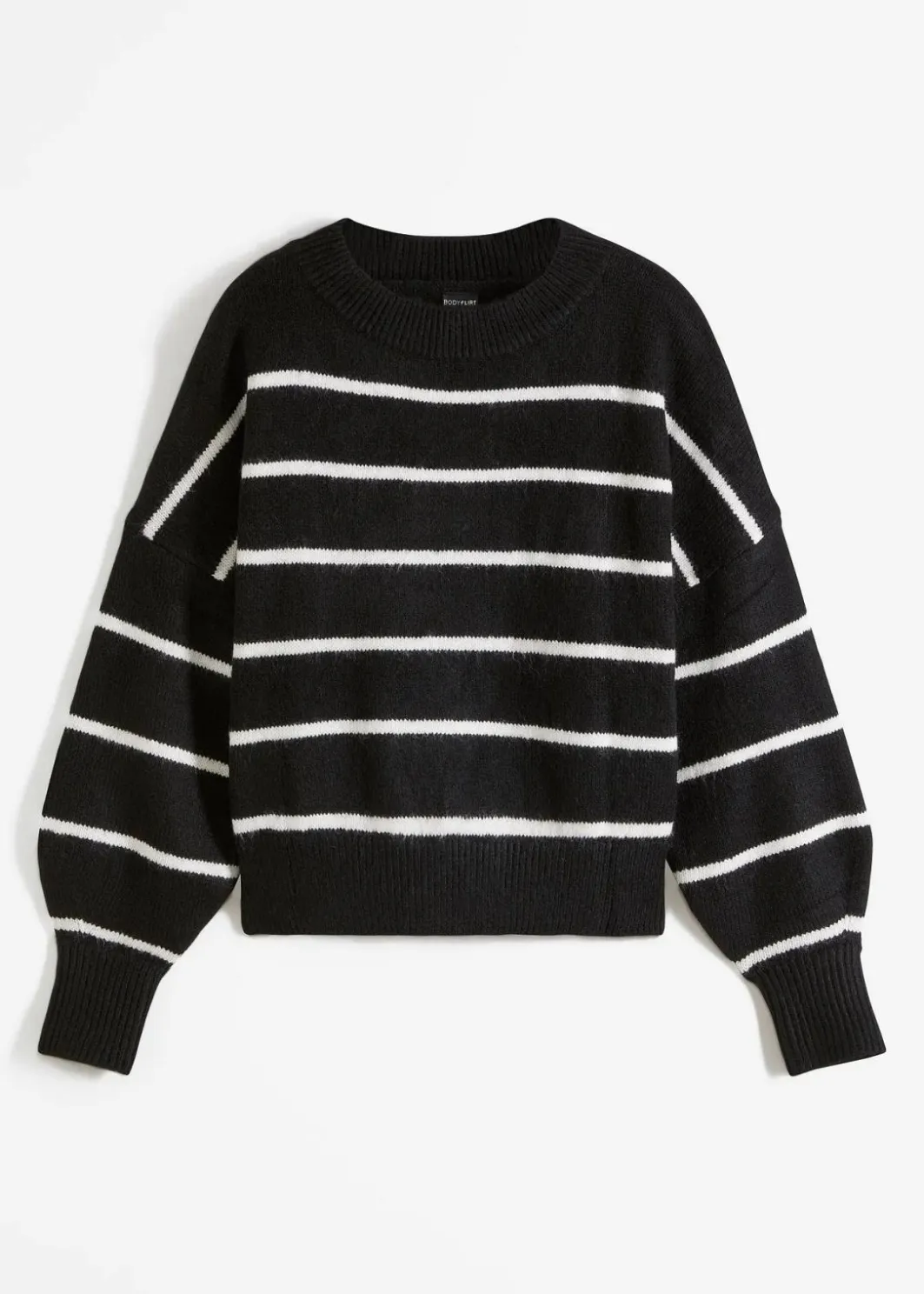 Outlet Gestreifter Pullover im Oversized Fit Damen Pullover & Strickjacken|Strickmode