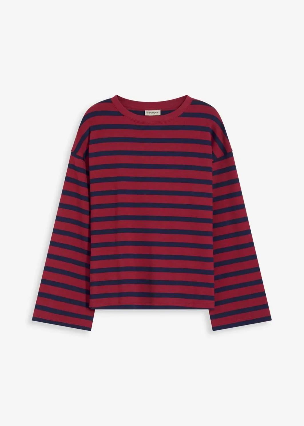 Discount Gestreiftes Shirt aus reiner Bio-Baumwolle Damen Nachhaltigere Materialien|Shirts & Tops
