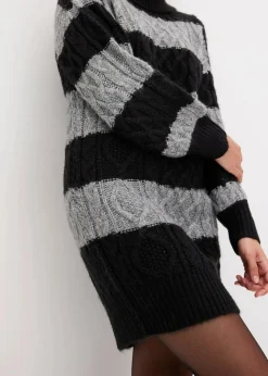 Damen bonprix Bekleidung·Umstandsmode|Bekleidung·Pullover & Strickjacken|Gestreiftes Strickkleid