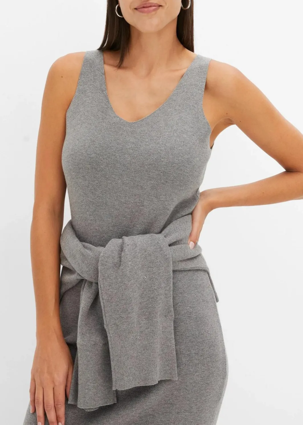 Clearance Gestricktes Kleiderset (2-tlg. Set) Damen Kleider|Nachhaltigere Materialien