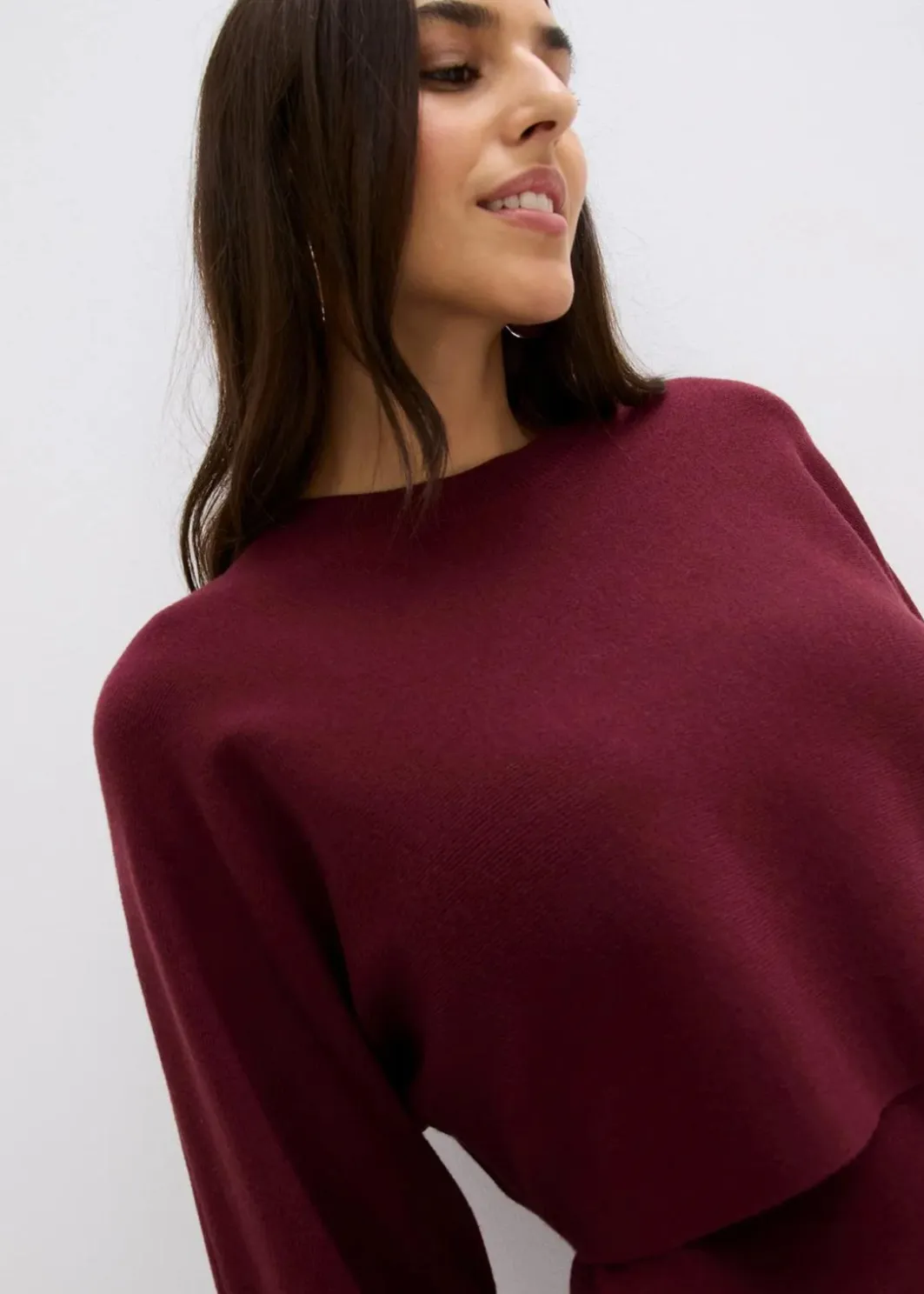 Damen bonprix Kleider|Nachhaltigere Materialien|Gestricktes Kleiderset (2-tlg. Set)