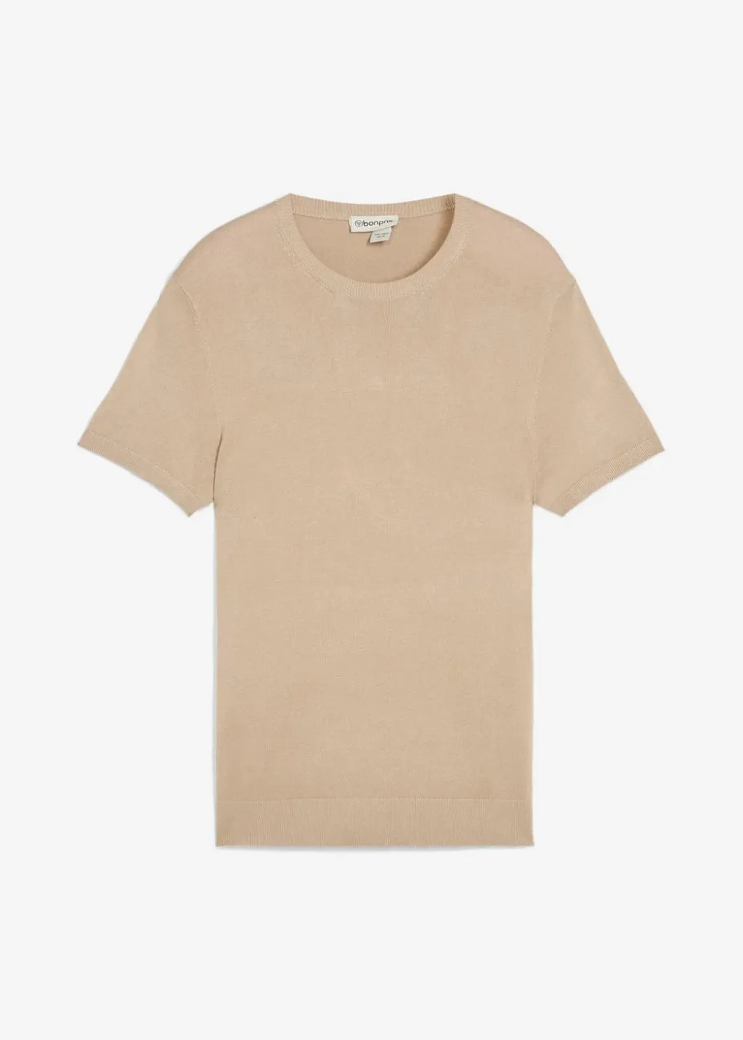 Herren bonprix Große Größen|Shirts & Polos|Gestricktes T-Shirt