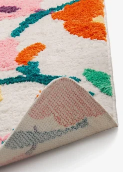 Outlet Getuftete Badematte mit em floralem Design Badematten
