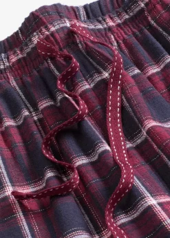 Clearance Gewebte Pyjamahose aus Flanell mit Geschenktasche Damen Wäsche·Nachtwäsche|Nachtwäsche