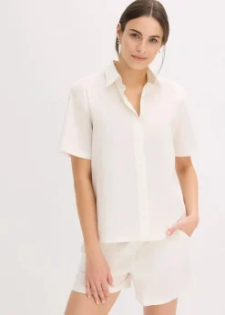 Gewebter Shorty aus reiner Baumwolle Damen Wäsche·Basics|Wäsche·Nachtwäsche