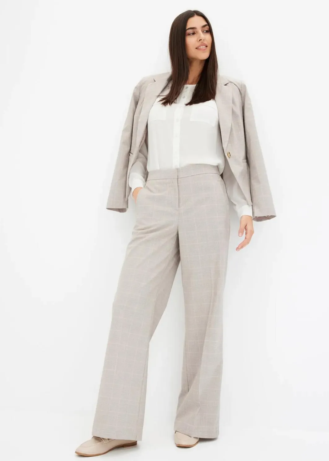 Damen bonprix Bekleidung·Basics|Blazer|Glencheck Blazer